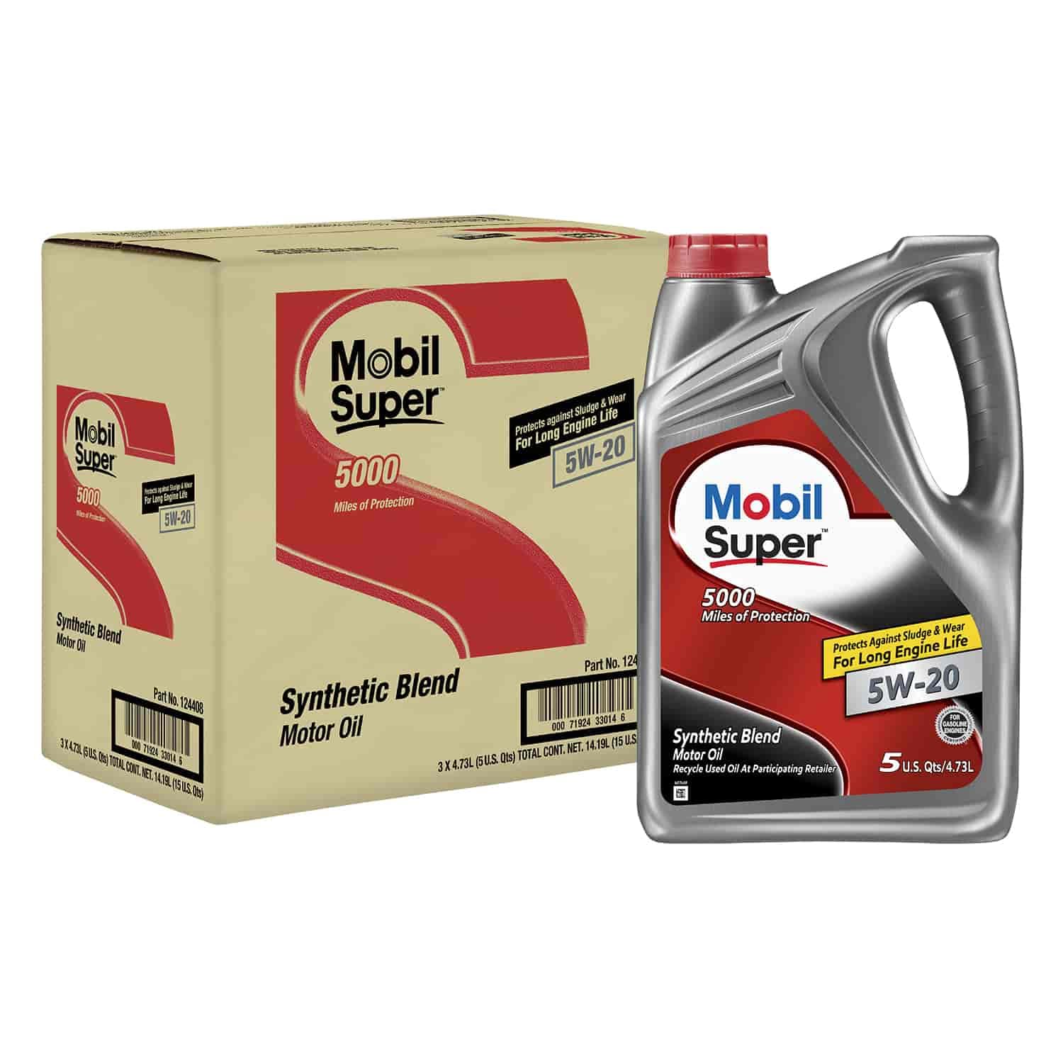 Amazon.com: Mobil 1 Super 5W-20 Conventional Motor Oil : Automotive